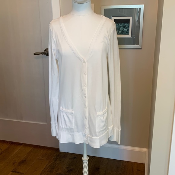 Theory lightweight  cotton cardigan - Picture 2 of 6